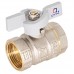 Кран шар. для воды 1/2" г/г бабочка CTM СТАНДАРТ CWFFB012