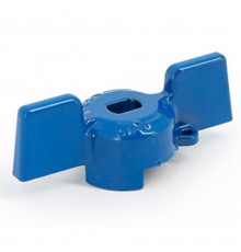 Ручка бабочка Uni-Fitt для крана 1/2", синий
