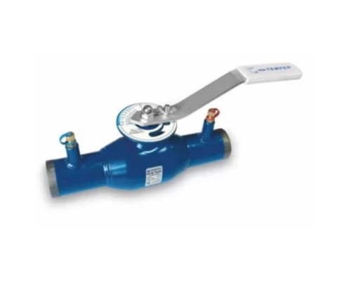 Кран шаровый TEMPER запорно-регулирующий DN65 PN25 с/проходной приварной, 68220065
