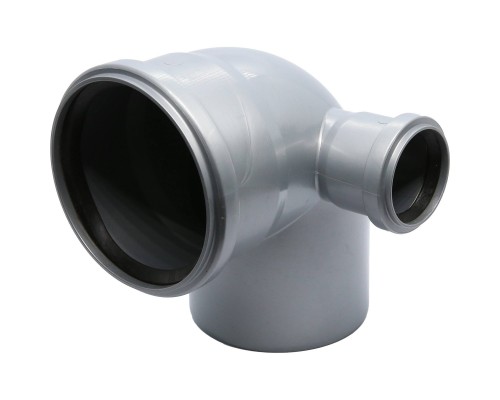 Отвод VALFEX 110/50х87,5гр. правый PP-H для внут. канал. (30), 23122150 Отвод VALFEX 110/50х87,5гр. правый PP-H для внут. канал. (30), 23122150