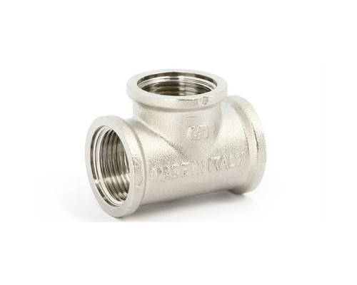 Тройник Uni-Fitt В 1/2" никелированный Тройник Uni-Fitt В 1/2" никелированный