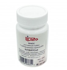 Флюс-паста для мягкой пайки 250гр ELT-Sn97Cu3