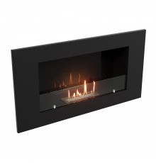 Каминокомплект:Биокамин Firelight BFP/W-90+Набор керамических камней М, черные