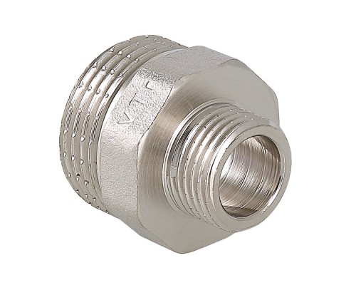Ниппель переходной VALTEC VTr.580.N.0604 нар.-нар. 1"х1/2" Ниппель переходной VALTEC VTr.580.N.0604 нар.-нар. 1"х1/2"