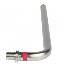 Трубка REHAU из нержавеющей стали для подключения радиатора, Г-образная 20/250 NEW 11096681001