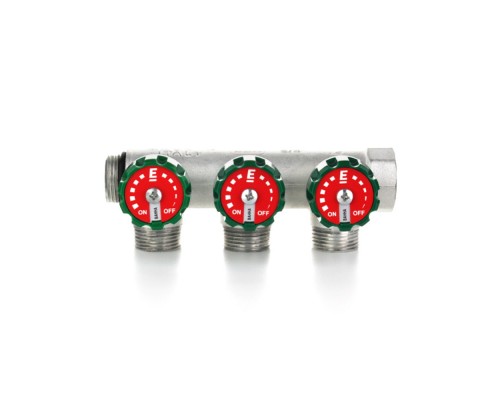 Коллектор модульный ELSEN 3/4" 4х3/4" ЕК TIN латунь