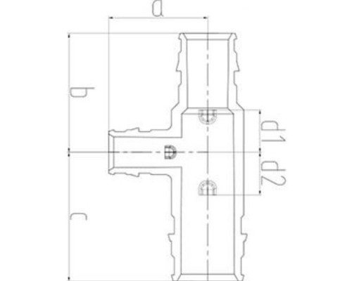 Тройник ONE PLUS переходной PPSU 20х16х20 (100/25)