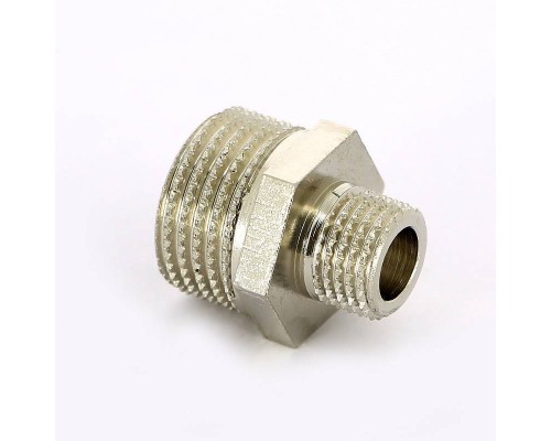 Ниппель НН никелированный TIEMME 1/2"x1/4"