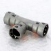 Тройник пресс оцинкованная сталь Megapress VIEGA 1"x1/2"x1"