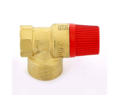 Клапан предохранительный ВВ SVH для систем отопления WATTS Ind 1/2"х3/4" 2,5 бар