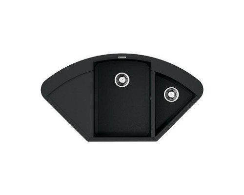 Omoikiri Sakaime 105C-BL Кухонная мойка Tetogranit 105,7x57,5 см, цвет: черный 4993123