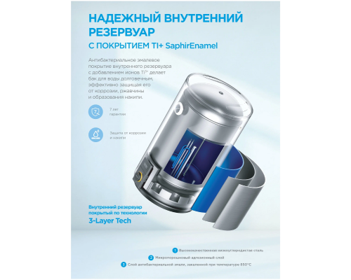 Водонагреватель электрический накопительный Midea MWH-8015-CVM UNO