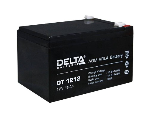 Аккумуляторная батарея Delta DT 1212 12 А*ч 12 В