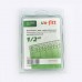 Комплект для подключения радиатора UNI-FITT 1"х1/2" RAL9010