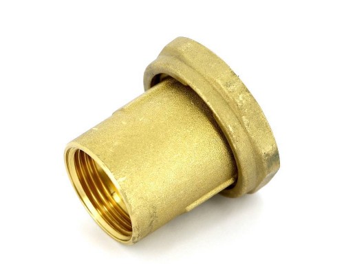 Соединение с накидной гайкой ВВ Uni-Fitt 1 1/2" х 1" со встроенным шаровым краном