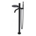 Boheme Stick Смеситель для ванны с душем напольный, цвет: black 129-BB.2