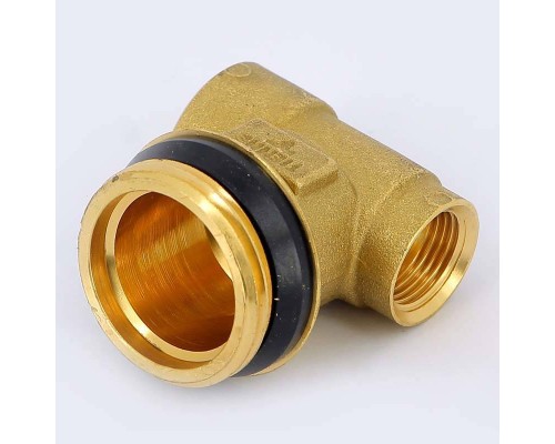 Концевик с внутренней /наружной / внутренней резьбой TIEMME 1/2"х1"х3/8"
