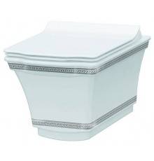 Boheme Hermitage Унитаз подвесной 37х52х37,5h см, цвет: белый 951-CR
