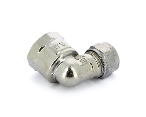 Угол обжим-В хромированный TIEMME 15х1/2"