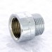 Удлинитель НВ хромированный UNI-FITT 1/2"x15мм