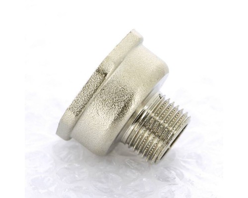 Переходник НВ никелированный UNI-FITT 1/2"x1" Переходник НВ никелированный UNI-FITT 1/2"x1"