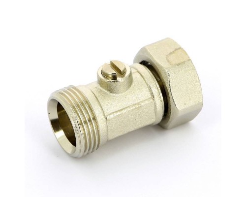Узел радиаторный со встроенным краном НВ UNI-FITT 3/4"ЕК х 3/4"ЕК прямой Узел радиаторный со встроенным краном НВ UNI-FITT 3/4"ЕК х 3/4"ЕК прямой