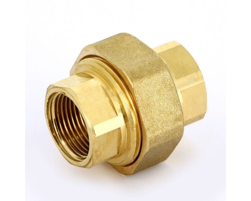 Разъемное соединение В с прокладкой O-ring UNI-FITT 3/4" латунь