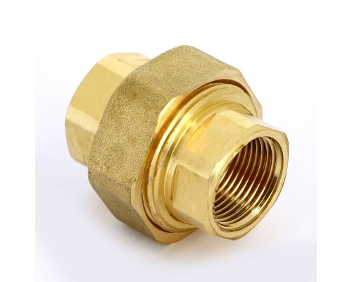 Разъемное соединение В с прокладкой O-ring UNI-FITT 3/4" латунь