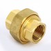 Разъемное соединение В с прокладкой O-ring UNI-FITT 3/4" латунь