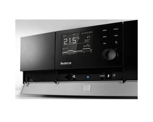 Комнатный регулятор Buderus RC310 (черный), пульт управления для системы Logamatic EMS plus