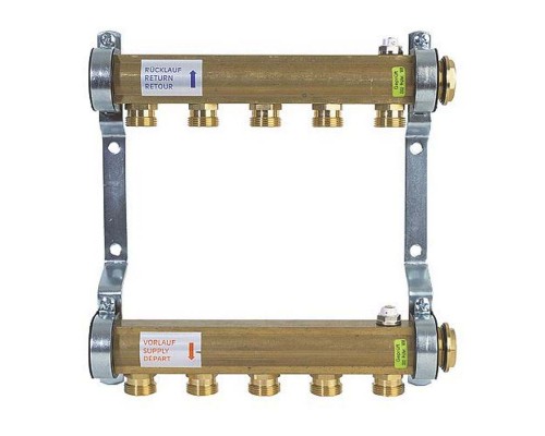 Колл.группа HKV/A-11, 11вых.1"-3/4х18 нерегулируемый