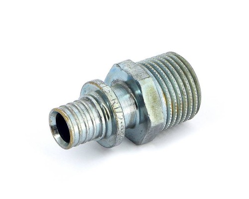 Муфта надвижная Н латунная REHAU 14 1/2" Муфта надвижная Н латунная REHAU 14 1/2"