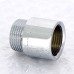 Удлинитель НВ хромированный UNI-FITT 3/4"x25мм