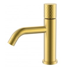 Boheme Stick Diamond Смеситель для раковины длина излива 13,5 см, без дк, цвет: matt gold 121-MG