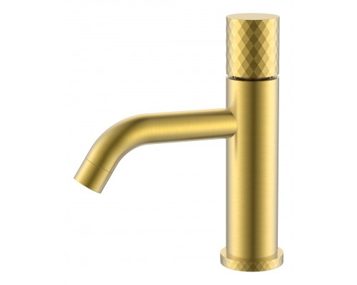 Boheme Stick Diamond Смеситель для раковины длина излива 13,5 см, без дк, цвет: matt gold 121-MG