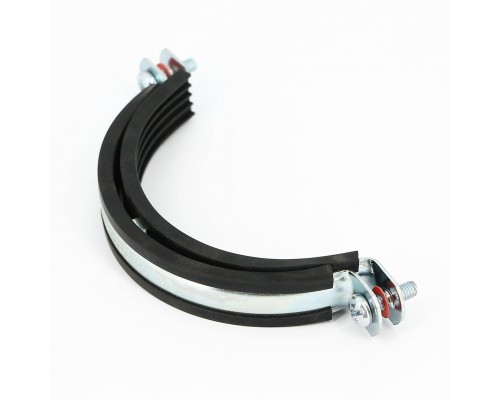 Хомут Uni-Fitt 4" (107-116мм) с резиновым уплотнителем