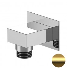 Шланговое подключение для душа Remer 309WBG, золото брашированное