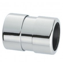 Муфта латунная компрессионная Ду=32ммхДу=32мм; цвет-хром