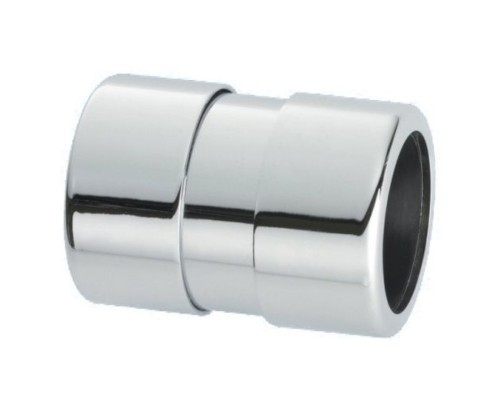 Муфта латунная компрессионная Ду=32ммхДу=32мм; цвет-хром