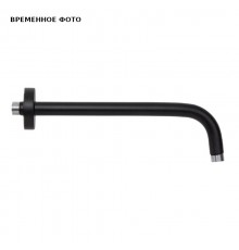 Держатель Remer верхнего душа 30 см, черный матовый