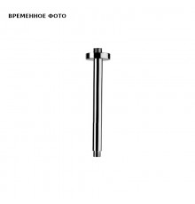 Держатель верхнего душа 500 мм, потолочный монтаж, черный матовый