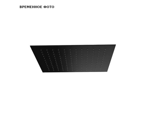 Верхний душ потолочный 44 см Remer 357EFS44NO, черный матовый