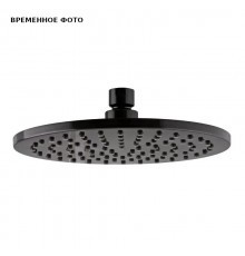 Верхний душ 20 см Remer, черный брашированный хром