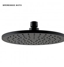 Верхний душ Remer 20 см, черный матовый