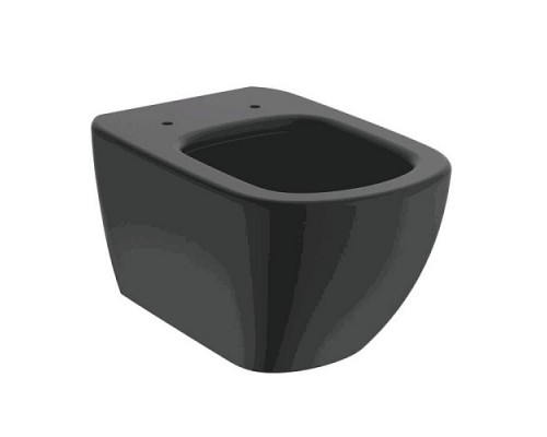 Унитаз подвесной TESI б/о б/сид черн Ideal Standard T0079V3