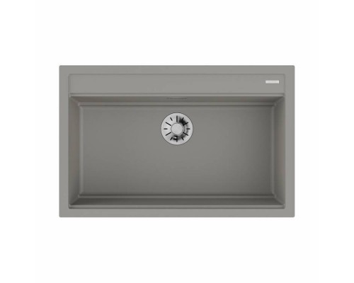 Мойка, OMOIKIRI, Kitagawa, шгв 790-510-200, отверстия для смесителя-4 промаркированных, чаши-1, цвет-Leningrad Grey