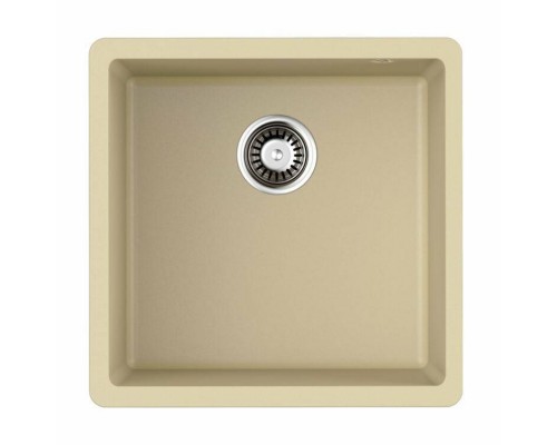 Мойка, OMOIKIRI, Bosen, шгв 440-440-220, отверстия для смесителя-отсутствуют, цвет-шампань