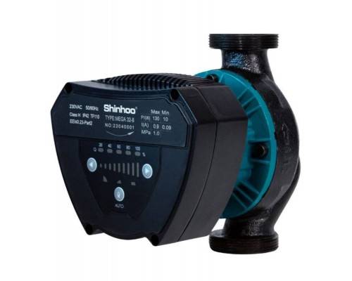 Насос циркуляционный ээ Shinhoo MEGA 40-10F, фланцевый 220В Насос циркуляционный ээ Shinhoo MEGA 40-10F, фланцевый 220В