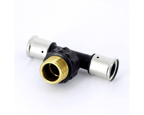 Тройник пресс-НPVDF HENCO 26х1"х26