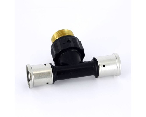 Тройник пресс-НPVDF HENCO 26х1"х26